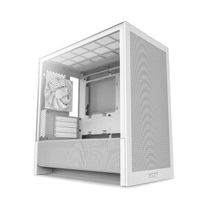 NZXT H3 Flow Micro-ATX �~�h���^���[�^PC�P�[�X �z���C�g CC-H31FW-01 CS9295