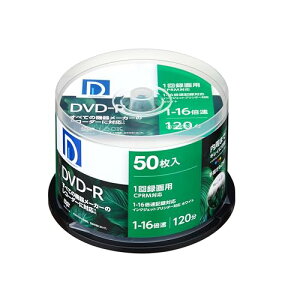 �d����(Denkyosha) �^��pDVD-R 1?16�{�� CPRM�Ή� 50������ ���C�h�v�����g�Ή� �z���C�g���[�x�� 4.7GB 120