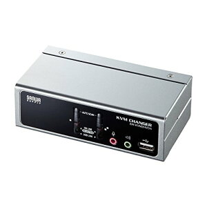 �T�����T�v���C USB�EPS/2�R���\�[�����Ή��p�\�R�������ؑ֊�(2:1) SW-KVM2HVCN