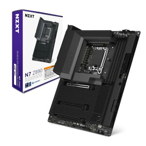NZXT N7 Z890 ATX Gaming Wi-Fi Motherboard Black �}�U�[�{�[�h N7-Z89XT-B1 MB665