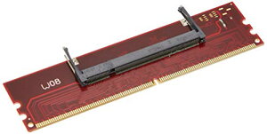�ϊ����l �m�[�gPC�pSODIMM�ϊ��A�_�v�^ �� DIMM DDR2 DDR2-SO