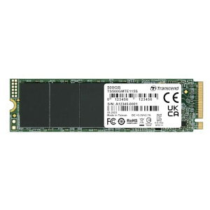 �g�����Z���h M.2 NVMe SSD 500GB 2280 PCIe Gen3×4 �ő�Ǎ���:3000MB/s �ő发����:1600MB/s