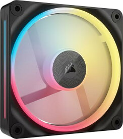 CORSAIR iCUE LINK LX120-R RGB 拡張キット120mm PWM PCケースファン デュアルライトループ シングルパック