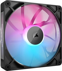 CORSAIR iCUE LINK RX140 RGB 拡張キット 140mm PWM PCケースファン シングルパック ブラック CO-905