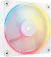 CORSAIR iCUE LINK LX120-R RGB 拡張キット 120mm PWM PCケースファン デュアルライトループ シングルパッ