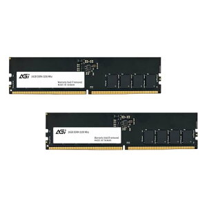 AGI DDR4-3200MHz (PC4-25600) 32GB 16GBx2 UDIMM 22-22-22-52 1.2V AGI32001