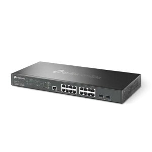 TP-LINK Omada 2.5G 16�|�[�g&10GE SFP+ 2�|�[�g L2+ �}�l�[�W�X�C�b�` PoE+8�|�[�g���� SG3218XP