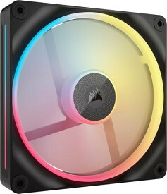 CORSAIR iCUE LINK LX140-R RGB 拡張キット 140mm PWM PCケースファン デュアルライトループ シングルパッ