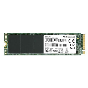�g�����Z���h M.2 NVMe SSD 250GB 2280 PCIe Gen3×4 �ő�Ǎ���:3000MB/s �ő发����:1300MB/s
