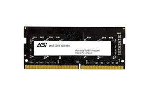 AGI DDR4-3200MHz (PC4-25600) 16GBx1 SODIMM 22-22-22-52 1.2V AGI320016SD1