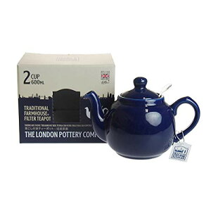 LONDON POTTERY(�����h���|�^���[) �t�@�[���n�E�X �e�B�[�|�b�g 2�J�b�v�p �R�o���g�u���[