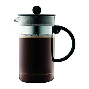 BODUM �{�_�� BISTRO NOUVEAU �r�X�g���k�[���H�[ �t�����`�v���X �R�[�q�[���[�J�[ 1L �u���b�N �y���K�i�z 1578-0