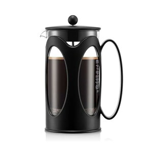 BODUM �{�_�� �R�[�q�[���[�J�[ �R�[�q�[�v���X KENYA �P�j�A �t�����`�v���X �R�[�q�[���[�J�[ 1000ml �u���b�N �X�e�����X�t