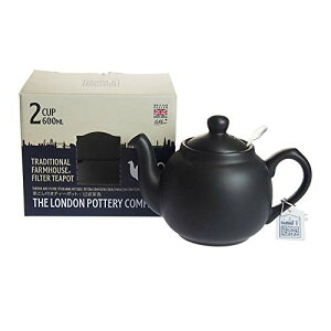 LONDON POTTERY(�����h���|�^���[) �t�@�[���n�E�X �e�B�[�|�b�g 2�J�b�v�p �}�b�g�u���b�N