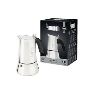 Bialetti (�r�A���b�e�B) ���B�[�i�X 2�J�b�v�p �X�e�����X���f�� ���Ύ� ( �R�[�q�[���[�J�[ �G�X�v���b�\���[�J�[ �}�L�l�b�^ )