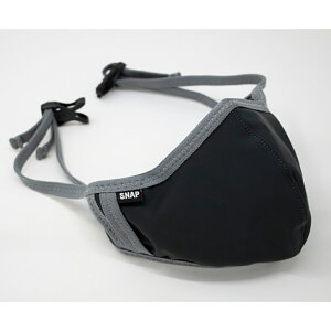 SNAPGEAR/スナップギア フィルター収納ポケット付きマスク 洗える 耳にかけない 耳に負担がかからない 新感覚 撥水加工 スポーツ ジム ファッション サウナ用マスク