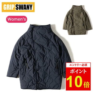 �y�G���g���[��P10�{��4��20:00-10��01:59�܂ŁzGRIP SWANY �O���b�v�X���j�[ W�fS QUILT BOA COAT �E�B�����Y�L���g�{�A�R�[�g GSW-43 �y ���f�B�[�X �A�E�^�[ �h�� �{�A �R�N�[���V���G�b�g �^�E�����[�X