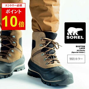 �y�G���g���[��P10�{��14��20:00-17��09:59�܂ŁzSOREL �\���� �ʒ��J���[ BUXTON LACE BOOT WP �o�N�X�g�����[�X�u�[�c�E�H�[�^�[�v���[�t NM5081 �y �u�[�c �A�E�g�h�A �C �����Y �~ �h�� �z