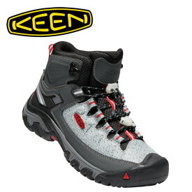 KEEN キーン TARGHEE EXP MID SP WP ターギー イーエックスピー ミッド SP ウォータープルーフ STONE/FIRE RED 1021804 【 フジロックコラボ FUJIROCKコラボ ハイキングスニーカー メンズ カジュアル アウトドア シティ 】