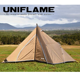UNIFLAME ユニフレーム REVOルーム4プラスII TAN 681985 【 モノポールテント タープ アウトドア キャンプ 】