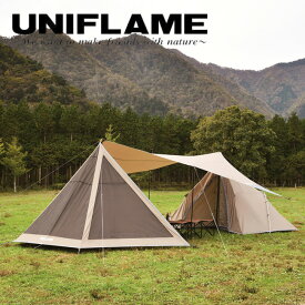 UNIFLAME ユニフレーム REVOフラップII TAN 681992 【 タープ 荷物置き 日よけ アウトドア キャンプ 】