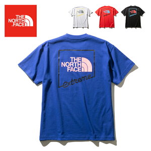 【スマホエントリで+P10倍!24日09:59迄】THE NORTH FACE ノースフェイス S/S Extreme Tee ショートスリーブエクストリームティー NT32033 【Tシャツ/半袖/トップス/アウトドア】【メール便・代引不可】