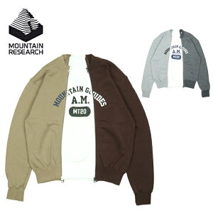 �y�G���g���[��P10�{��8/24 20:00-8/27 09:59�܂ŁzMountain Research �}�E���e�����T�[�` 4 ZIP CREW �W�b�v�N���[ MTR3234 �y �X�E�F�b�g �g���[�i�[ �g�b�v�X �z