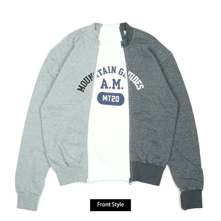 楽天市場】Mountain Research マウンテンリサーチ 4 ZIP CREW ジップ  