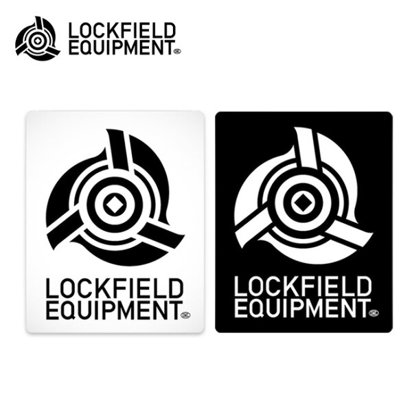 【エントリーでP10倍★9/4 20:00-9/11 01:59まで】LOCKFIELD EQUIPMENT ロックフィールドイクイップメント ミルロゴステッカー PART#20-SRN-000-LFE 【 シール 雑貨 カスタム アウトドア 】【メール便・代引不可】