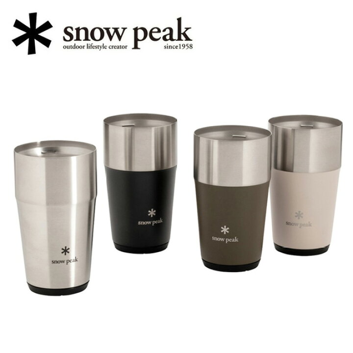 楽天市場】Snow Peak スノーピーク サーモタンブラー470 4色セット SET 