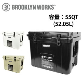 BROOKLYN WORKS ブルックリンワークス HARD COOLER 55QT ハードクーラー 1131-020-200-050 【 BOX ボックス 収納 アウトドア 】