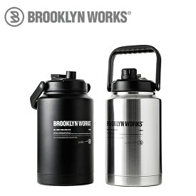 【エントリーでP10倍★10/4 20:00-10/09 01:59まで】BROOKLYN WORKS ブルックリンワークス WATERJUG 3.8L ウォータージャグ3.8L 0907-020-200-010 【 水筒 ボトル スポーツ アウトドア 】 【 SS2506P 】