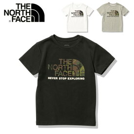 THE NORTH FACE ノースフェイス S/S Camo Logo Tee ショートスリーブカモフラージュロゴティー NTJ32359 【 日本正規品 Tシャツ 半袖 キッズ 子ども 】【メール便・代引不可】