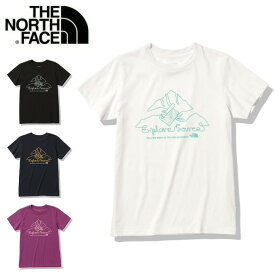 THE NORTH FACE ノースフェイス S/S Explore Source Mountain Tee ショートスリーブエクスプロールソースマウンテンティー NTW32393 【 半袖 レディース ウィメンズ Tシャツ アウトドア 日本正規品 】【メール便・代引不可】