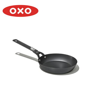 OXO OUTDOOR オクソーアウトドア カーボンスチール フライパン 20cm(8インチ) CC005831-001 【 クッカー 料理 IH 直火 アウトドア 】