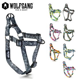 WOLFGANG MAN & BEAST ウルフギャング HARNESS L ハーネス WH-003 【 大型犬 胴輪 アウトドア 散歩 】【メール便・代引不可】