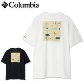 Columbia コロンビア Crest to Valley Short Sleeve Tee クレストトゥバレーショートスリーブTシャツ PM0364 【 メンズ トップス 半袖 アウトドア コラボ ジョナス・クレアッソン 】【メール便・代引不可】