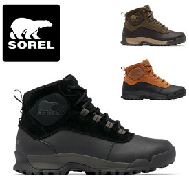 SOREL ソレル Buxton Lite Lace WP バクストンライトレースウォータープルーフ NM4983 【 ブーツ アウトドア 靴 メンズ 冬 防寒 】