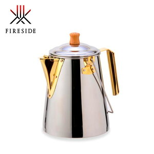 FIRESIDE ファイヤーサイド 1.8L AnyKettle stainless 1.8Lエニーケトルステンレス 29997 【 やかん アウトドア キャンプ ストーブ ガス 焚き火 IH 直火 湯沸かし コーヒー 】
