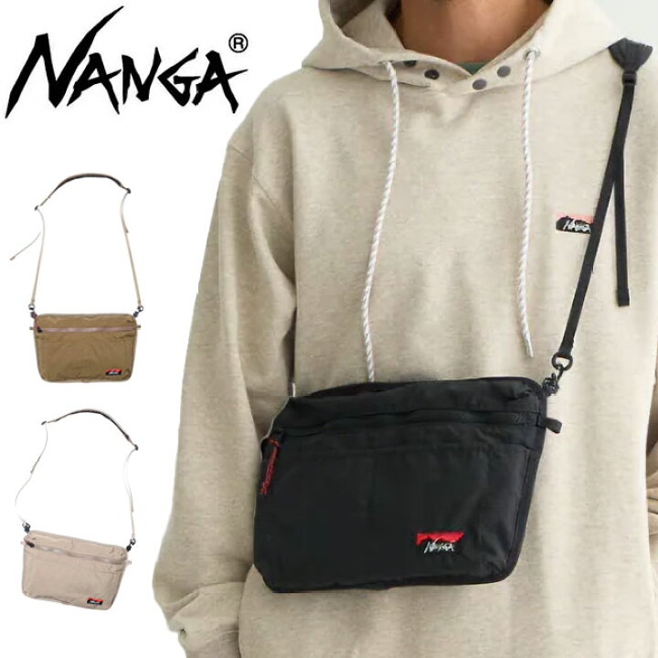 楽天市場】NANGA ナンガ HINOC SACOCHE ヒノックサコッシュ 【 カバン 