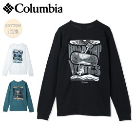 Columbia コロンビア Explorers Canyon LS T-Shirt エクスプローラーズキャニオンロングスリーブTシャツ AJ5272 【 ロンT 長袖 バックプリント トップス コットン 綿 】【メール便・代引不可】