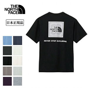THE NORTH FACE �U�E�m�[�X�E�t�F�C�X S/S Bandana Square Logo Tee �o���_�i�X�N�G�A���S�e�B�[ NT32446�y ���� T�V���c ������ ���{���K�i �z�y���[���ցE����s�z�y SS2506T �z