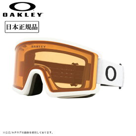 【エントリーでP10倍★11/1 10:00-12/1 09:59まで】2025 OAKLEY オークリー Target Line L ターゲットライン Matte White Persimmon OO7120-06 【 日本正規品 ゴーグル スノーボード スキー 】