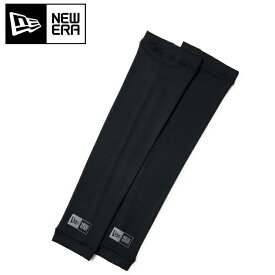 NEWERA ニューエラ アームスリーブ ボックスロゴ ブラック×リフレクトシルバー 14393739 【 アームカバー 日よけ UVカット 紫外線対策 ランニング ゴルフ アウトドア キャンプ ユニセックス 】【メール便・代引不可】