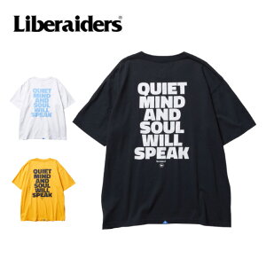 �y�G���g���[��P10�{��9��20:00-16��01:59�܂ŁzLiberaiders ���x���C�_�[�X QUIET MIND TEE �N���C�G�b�g�}�C���h�e�B�[ 716182501 �y �g�b�v�X ���� T�V���c �� �R�b�g�� �A�E�g�h�A �z�y���[���ցE����s