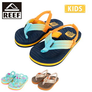 REEF ���[�t LITTLE AHI ���g���A�q CJ2090/CJ2040/CJ2039 �y �L�b�Y �q�� �T���_�� �A�E�g�h�A ���V�� �X�g���b�v �C �� �� �r�[�T�� �U�� ���o���� �Ղ� �z