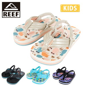 REEF ���[�t LITTLE AHI ���g���A�q CJ5175/CJ3693/CJ3692/CJ2081 �y �L�b�Y �q�� �T���_�� �A�E�g�h�A ���V�� �X�g���b�v �z