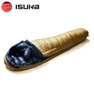 ISUKA イスカ エアプラス 630 【 寝袋 シュラフ 羽毛 ダウン マミー型 車中泊 登山 防災 キャンプ アウトドア 】
