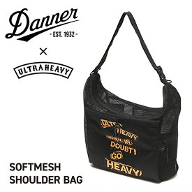 【エントリーでP10倍★11/1 10:00-12/1 09:59まで】DANNER×ULTRA HEAVY×BAICYCLON ダナー×ウルトラヘビー×バイシクロン SOFTMESH SHOULDER BAG ソフトメッシュショルダーバッグ 25SS-UHDB01 【 コラボ 鞄 斜め掛け キャンプ アウトドア 】