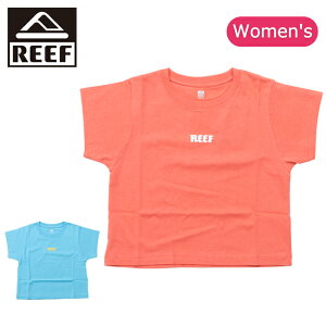 REEF ���[�t HERITAGE LOGO S/S TEE �w���e�[�W���S�V���[�g�X���[�u�e�B�[ RFTEL2507 �y ���f�B�[�X �E�B�����Y �g�b�v�X ���� T�V���c ��100% �R�b�g�� �A�E�g�h�A �z�y���[���ցE����s�z